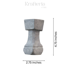 Traditional Soft Stone Diya Pair – Temple & Festival Decor