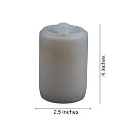 Handcrafted Marble Container – Stylish Storage Jar