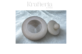 Natural Marble Kumkuma Bharani | Sindhoor Box | – Perfect for Pooja and Festivals