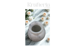 Classic Marble Lota (Chambu) – Essential for Pooja and Household Use