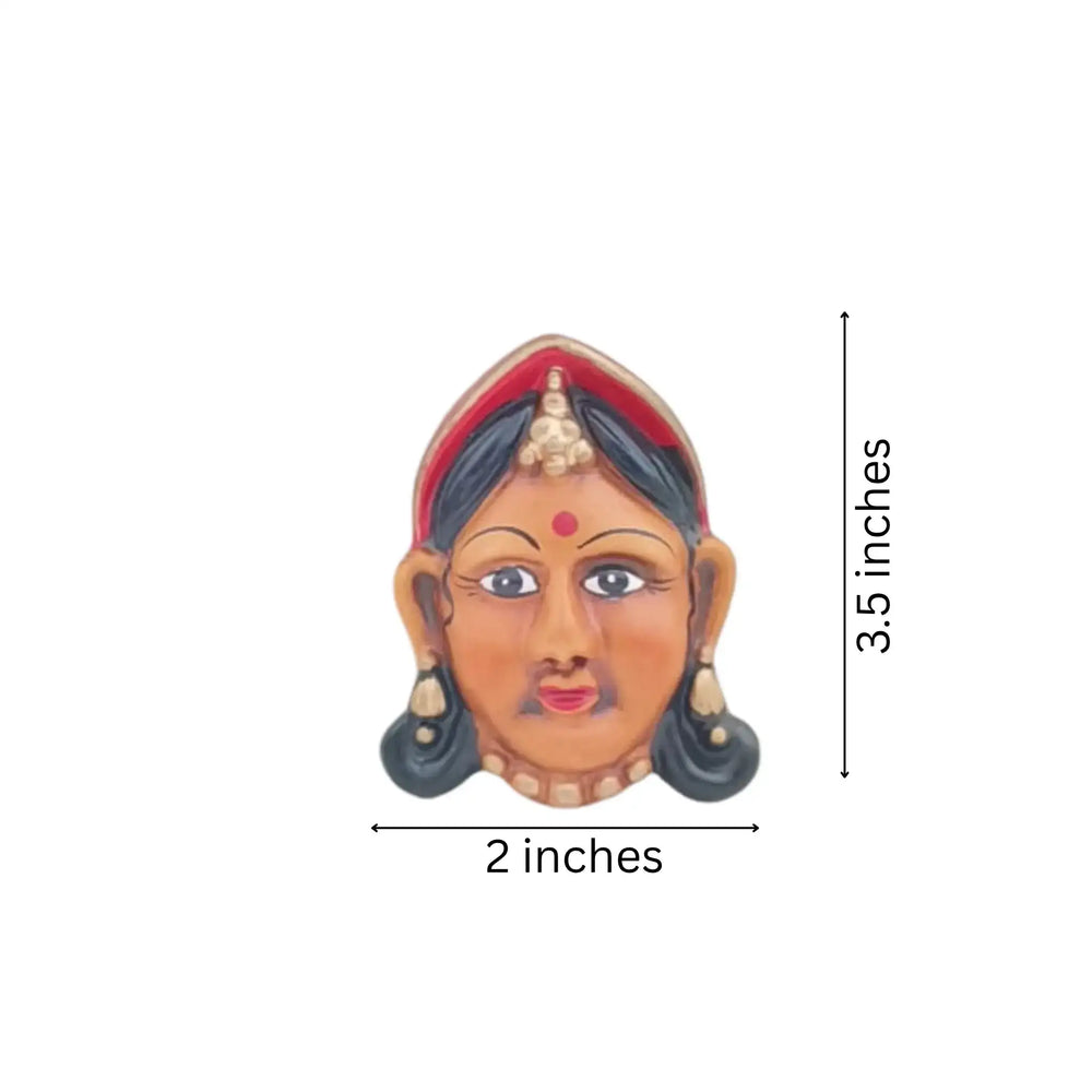 Hand-Painted Decorative Magnets | Artistic Fridge Magnets Set maruthi handicrafts