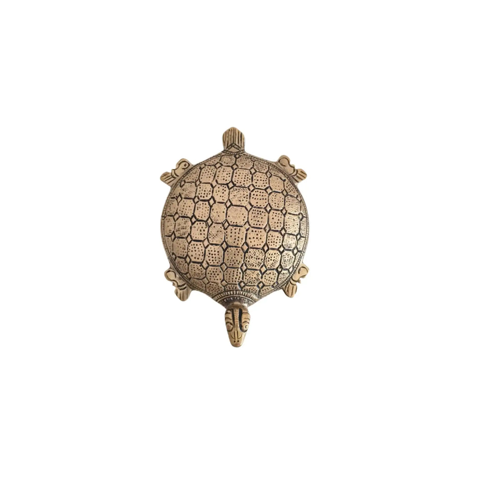 Decorative Brass Tortoise (Turtle) Showpiece Brass Ware