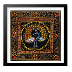 The Radiant Peacock – A Celebration of Grace and Splendor Paintings