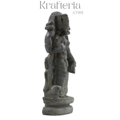 Lord Lakshmi Devi Sculpture – Goddess of Wealth and Prosperity