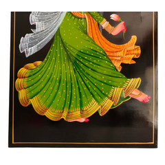 Indian traditional wall art Nirmal painting