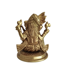 Lord Ganesha Idol with Turban – Remover of Obstacles for Success and Wisdom