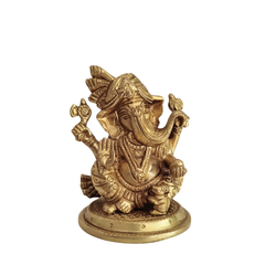 Lord Ganesha Idol with Turban – Remover of Obstacles for Success and Wisdom