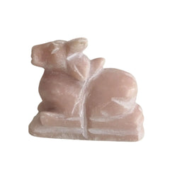 Marble Nandi Idol – Sacred Nandi Bull Statue for Pooja & Home Décor Marble