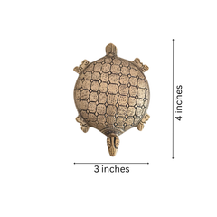 Decorative Brass Tortoise (Turtle) Showpiece
