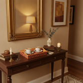 Multi-Color Pottery Pattern Tray – Handcrafted Decorative Serving Tray