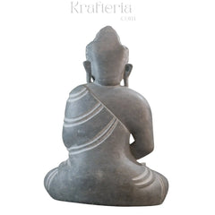 Peaceful Buddha Figurine – Soft Stone Decorative Idol belur shanker