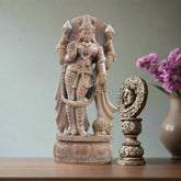 Lord Lakshmi Devi Sculpture – Blessings of Wealth and Happiness