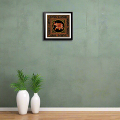 Royal Elephant in Golden Grandeur