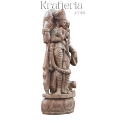 Lord Lakshmi Devi Sculpture – Blessings of Wealth and Happiness