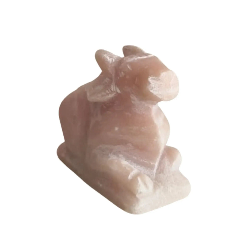 Marble Nandi Idol – Sacred Nandi Bull Statue for Pooja & Home Décor Marble