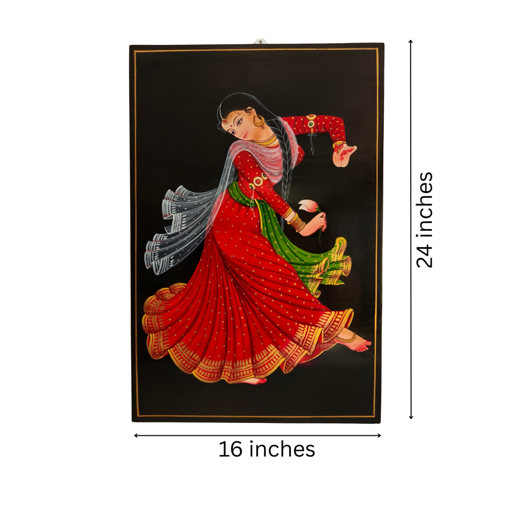 Cultural dancing beauty wall decor Nirmal