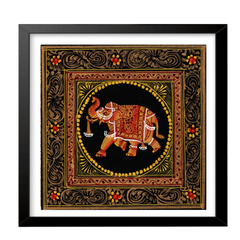 Royal Elephant in Golden Grandeur