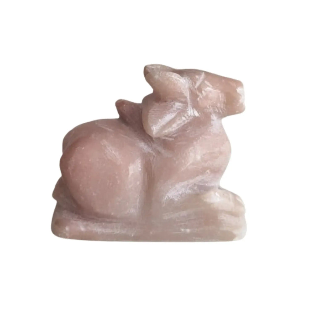 Marble Nandi Idol – Sacred Nandi Bull Statue for Pooja & Home Décor Marble