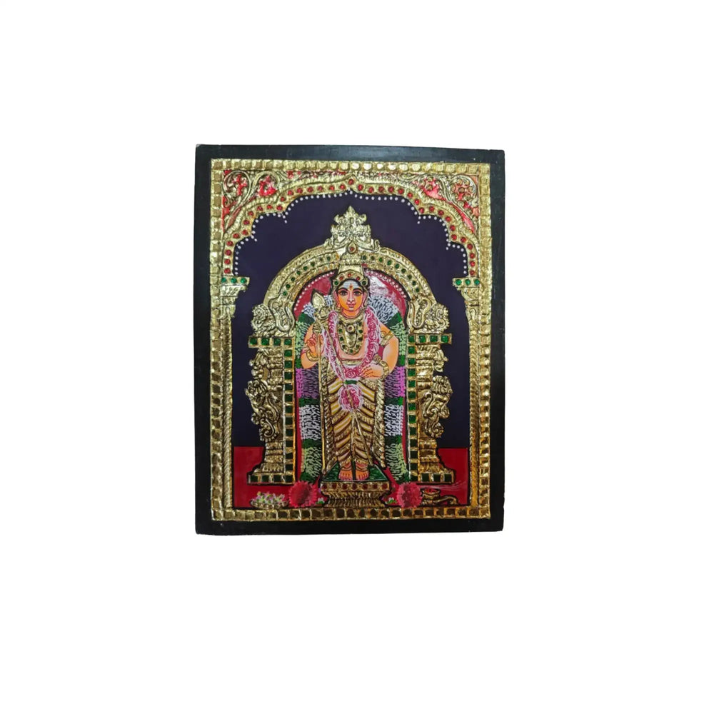 Karthikeya Thanjavur Painting – Elegant & Vibrant Indian Masterpiece Paintings