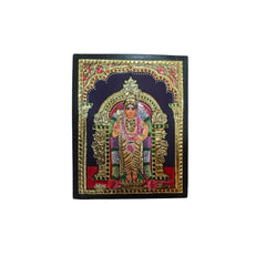 Karthikeya Thanjavur Painting – Elegant & Vibrant Indian Masterpiece Paintings