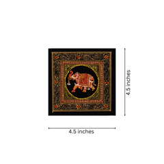 Royal Elephant in Golden Grandeur