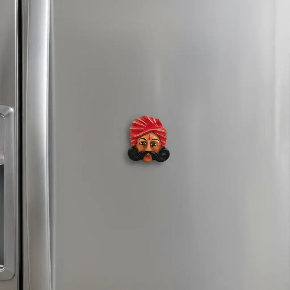 Hand-Painted Decorative Magnets | Artistic Fridge Magnets Set maruthi handicrafts