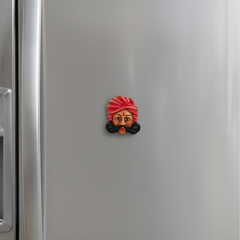 Hand-Painted Decorative Magnets | Artistic Fridge Magnets Set