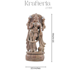 Lord Lakshmi Devi Sculpture – Blessings of Wealth and Happiness