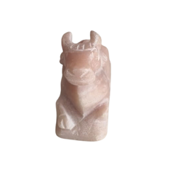 Marble Nandi Idol – Sacred Nandi Bull Statue for Pooja & Home Décor Marble