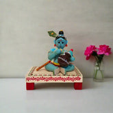 Etikoppaka Krishna Stealing Butter Etikoppaka Lacquerware