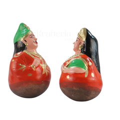 Golu King and Queen Dolls – Traditional Thanjavur Handcrafted Set