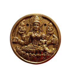 Ashta Lakshmi Brass Set - 8 Piece Handcrafted Goddess Lakshmi Wall Art Brass Artwork