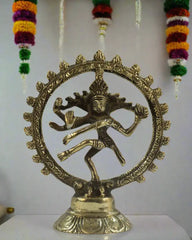 Brass Sculpture of Nataraja Swamy – Embodiment of Shiva’s Dance Brass Ware