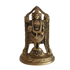 Detailed Brass Lord Venkateswara (Balaji) Idol