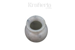 Classic Marble Lota (Chambu) – Essential for Pooja and Household Use Marble Soft Stone