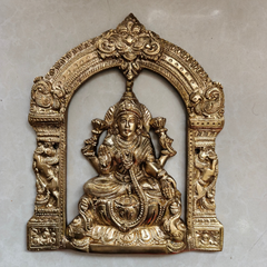 Brass Ashta Lakshmi Hanging for Pooja Room Decor And Gifting Brass Wall Hangings