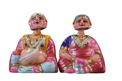 Traditional Thanjavur Dolls – Handcrafted South Indian Golu Figurines
