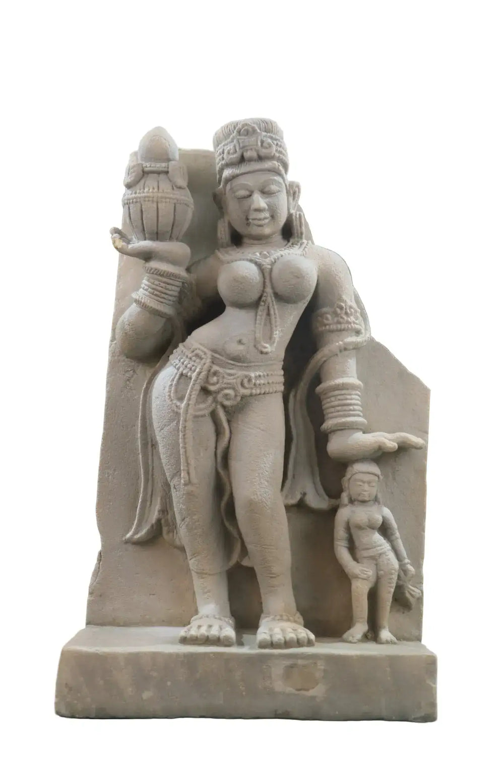 Divine Feminine in Nature - A Śālabhañjikā Sculpture Sand Stone