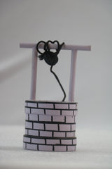 Tiny Decorative Well – Unique Accent for Any Space Wooden Lacquerware&toys