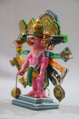 Handcrafted Panchamukhi Hanuman – Spiritual Decor for Protection & Power