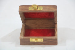 Wooden Jewelry Storage Box – Carved & Polished Finish wooden accessories