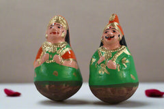 Golu King and Queen Dolls – Traditional Thanjavur Handcrafted Set
