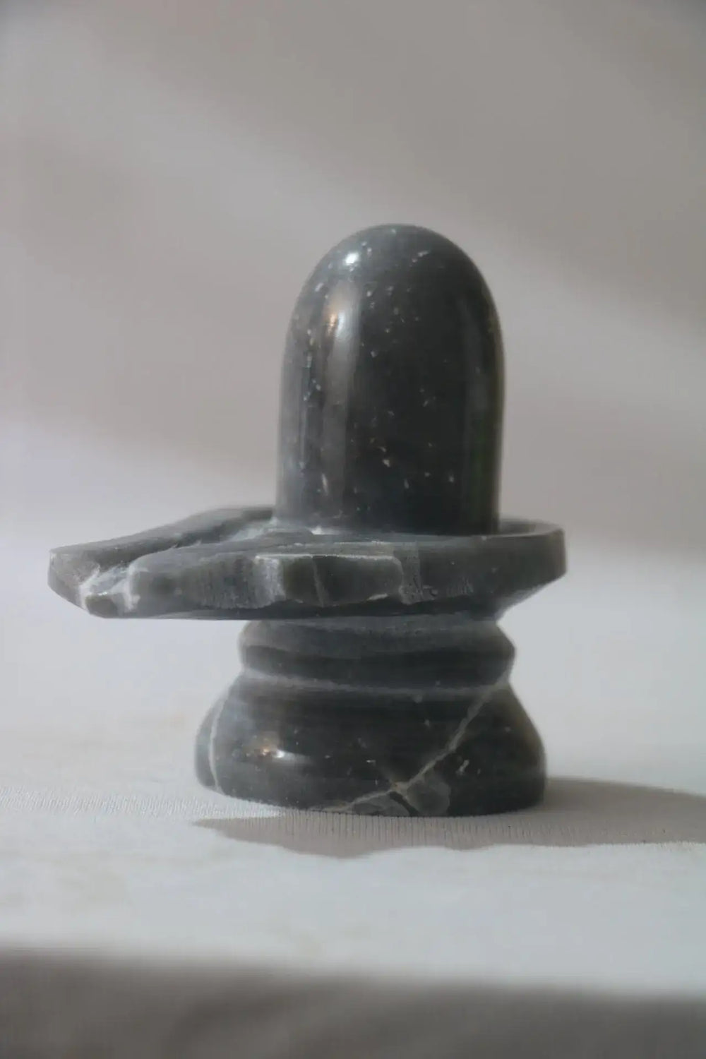 Handcrafted Marble Shiva Lingam-Spiritual Home Temple Idol Marble Soft Stone