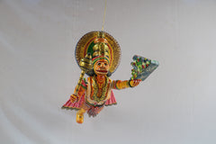Sanjeevani Flight – Wooden Hanging of Flying Hanuman