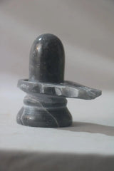 Handcrafted Marble Shiva Lingam-Spiritual Home Temple Idol Marble Soft Stone