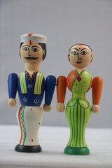 Classic Traditional Pair Dolls – Safe & Non-Toxic Finish