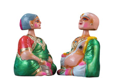 Traditional Thanjavur Dolls – Handcrafted South Indian Golu Figurines