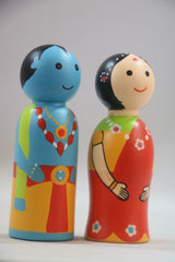 Beautiful Radha Krishna Pair Dolls – Divine Decor
