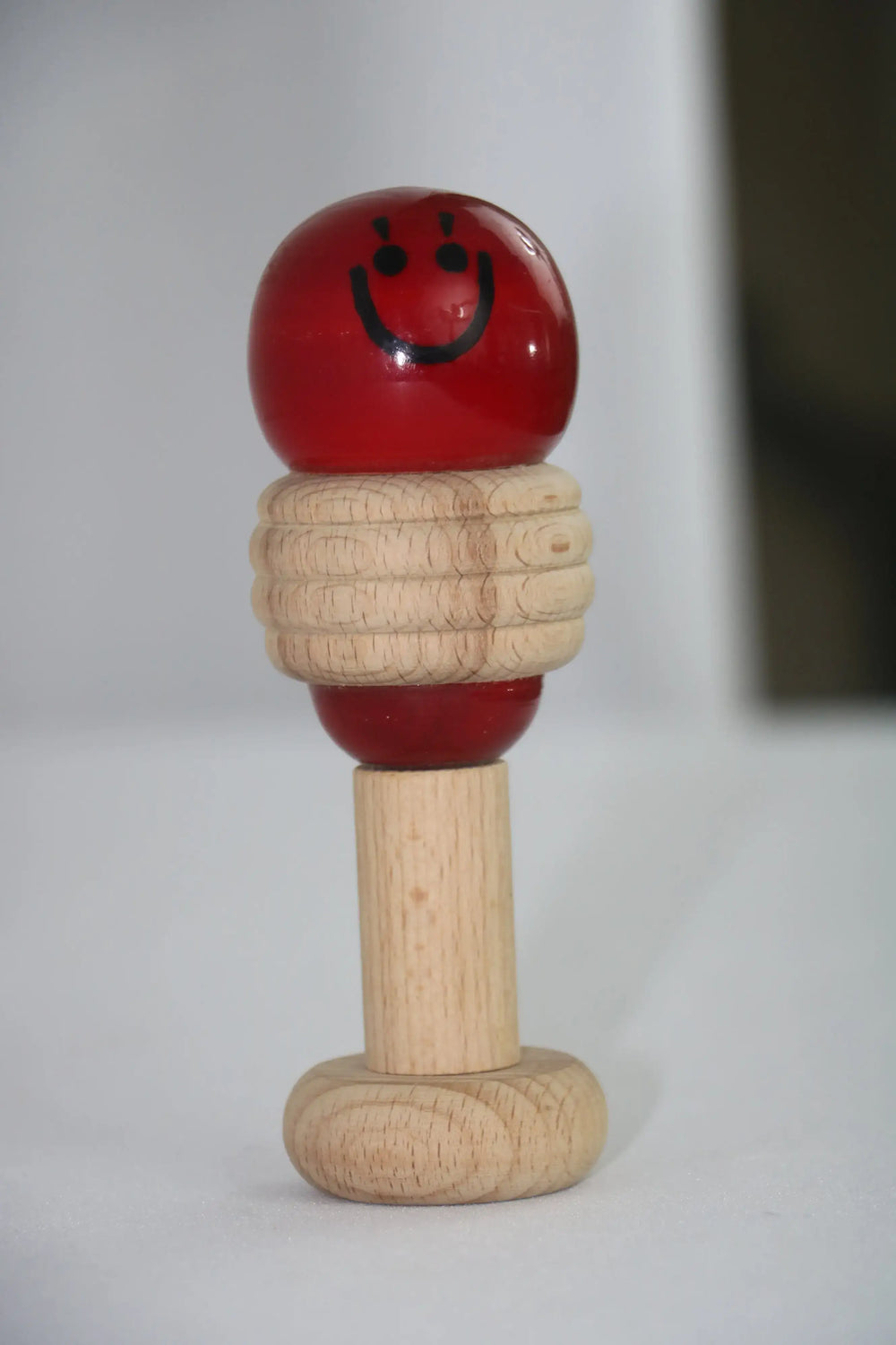 Rattle for Kids Non-Toxic Colors Wooden Lacquerware&toys
