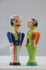 Classic Traditional Pair Dolls – Safe & Non-Toxic Finish